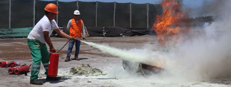 Capacitación en uso de extintores: ¿por qué entrenar a su personal?